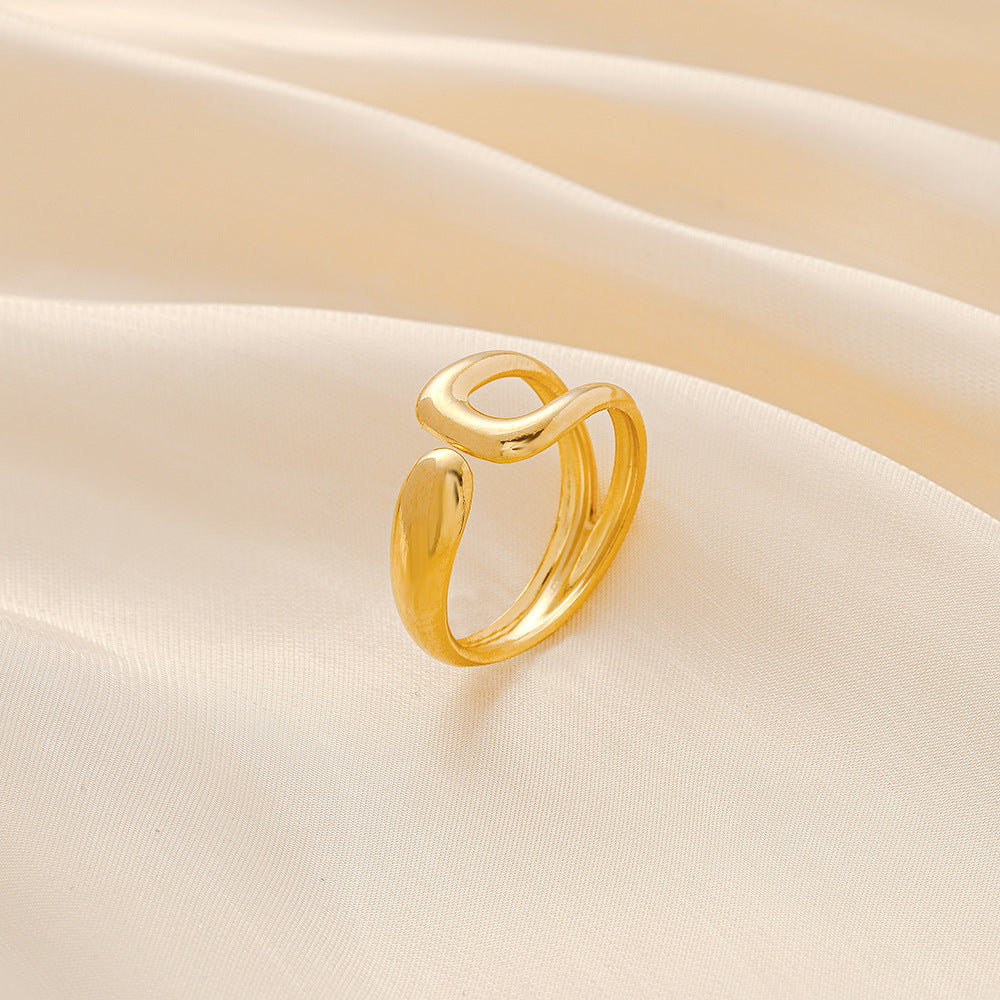 Venta al por mayor Anillo ajustable de línea de apertura de acero inoxidable